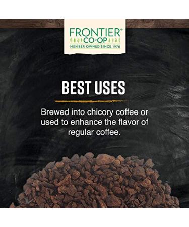 Frontier Natural Roasted Chicory Root Granules - 16 oz (453 g) | Herbal Coffee Alternative - Buy Online on GoSupps.com