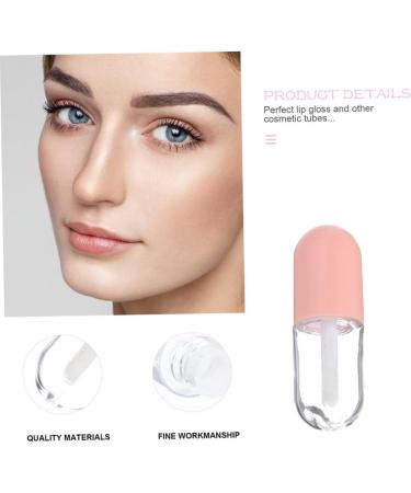 Ipetboom 8pi ces Tubes Vides Gloss L vres Flacons Transparents Rechargeables Plastique Diy Cadeau F minin Voyage Portable - Buy Online on GoSupps.com