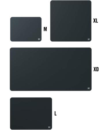 Buy Fnatic Dash XD Extended Gaming Mat | Professional E-sports | Non-Slip Rubber | Sewn Edges | XL Size 950x500mm | Black Hybrid Fabric - Buy Online on GoSupps.com