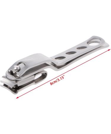 UNbit Nail Clipper Nail Toe Clipper Cutter Trimmer Scissor Stainless Steel Manicure Pedicure Tool - Buy Online on GoSupps.com