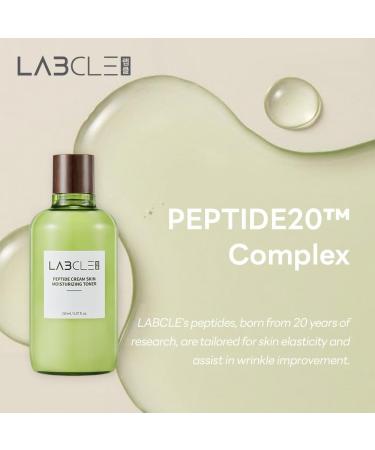 LABCLE Peptide Cream - Moisturizing Toner with Peptides for Deep Hydration Soothing & Rejuvenating Dry Sensitive Skin - 5.07 Fl. Oz International Shipping - Buy Online on GoSupps.com