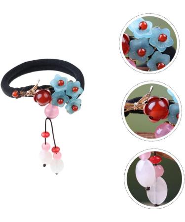 minkissy 1pc Vintage Hair Tie Hanfu Hair Accessories Chinese Hair Accessories Decorative Hair Ties Bead Hair Ties Pearl Hair Cosplay Hair Accessorie Agate Hair Rope Lady Hair Bands Headgear - Buy Online on GoSupps.com