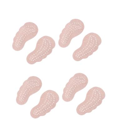 NOLITOY 4 Pairs Forefoot Pad Half Insole Forefoot Protector Pads Arch Support Shoe Insoles Women Shoe Inserts Forefoot Cushioning Pads Sole Insoles High Breathable Women's Leather Insole