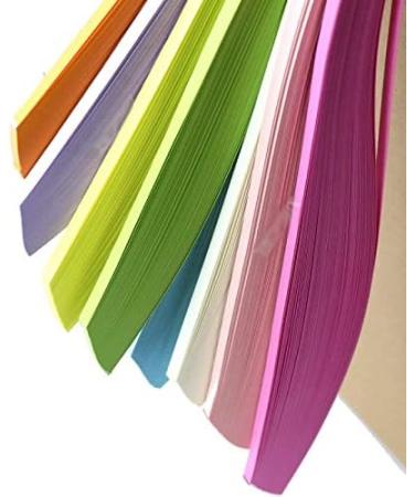 5040 Strips Quilling Paper Set - 54cm (21inch) Length - 42 Color Supply - 3mm Width - Buy Online on GoSupps.com