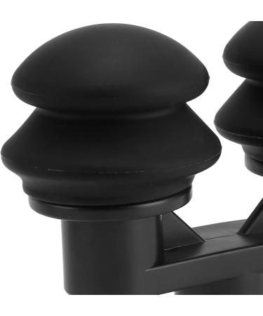 18mm Muscle Massage Pistol Head - Soft Silicone Double Pillow Attachment for Fascia Therapy | Interchangeable Massager - Buy Online on GoSupps.com