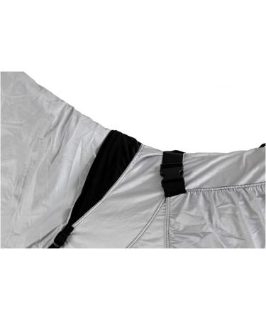 Marengos Eczema Horse Ceiling - Neck & Abdomen Protection Insect-Resistant Fine-Meshed Fabric Silver Gray 135cm - Buy Online on GoSupps.com