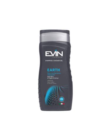 global dream srls Evin Earth Shower for men 300 ml 2 pieces