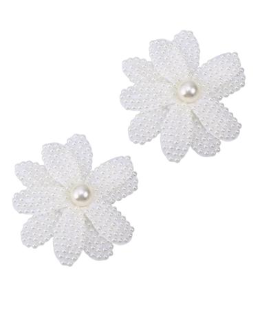 minkissy Hair Clips for Bride Hair Clip Pearl Hair Clip Pearl Hair Clips Hairpin Hairpins Hair Accessories Headgear Issue Card White Korean Version Hair Clips