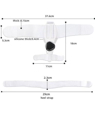 Hallux Valgus Corrector - Adjustable Toe Separator & Iron Straps for Natural Alignment | Shop Internationally - Buy Online on GoSupps.com