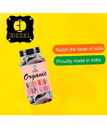  EDZZEL EDZZEL Premium Organic Traditional Watermelon Strips (100g) - 1 box - Buy Online on GoSupps.com