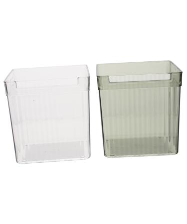 FUNOMOCYA 2pcs Box Refrigerator Storage Box Bag Holder Side Door