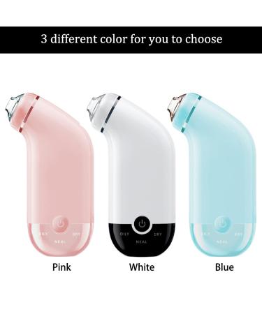 Glamne Blackhead Remover Vacuum | Electric Rechargeable Pore Cleaner for Men and Women - Pink - Buy Online on GoSupps.com