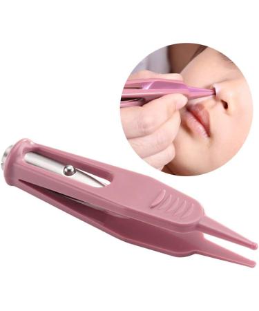 LED Light Ear Navel Nose Cleaning Clip Tweezers Nose Cleaner Remover Nose Ear Care Tool Safe For Baby Adults - Buy Online on GoSupps.com