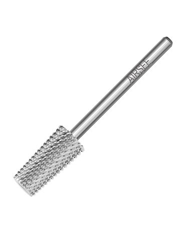 AIRSEE Tungsten Carbide Nail Drill Bit for Efile Machine - Medium Tapered Barrel Tip for Manicure & Polygel Removal | 3/32 Inch - Buy Online on GoSupps.com