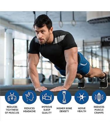 High Strength Magnesium Glycinate 2000mg - 120 Veg Tablets | Pure Supplement - Buy Online on GoSupps.com