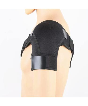 Shoulder Supports Adjustable Shoulder Support Brace Compression Sleeve Rotator Cuff Strap Pain Relief Sprain Tendinitis Dislocated AC Joint for Men Women - Buy Online on GoSupps.com