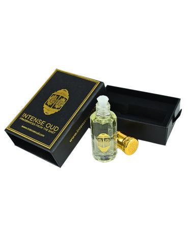 INTENSE OUD One Mile Men Loose Oil 12ml (0.40 oz) Arabian Perfume Oil For Men in Black Gift Box Original long-lasting Concentrated Perfume Oil Alcohol-Free with Cinnamon and Patchouli Notes - Buy Online on GoSupps.com