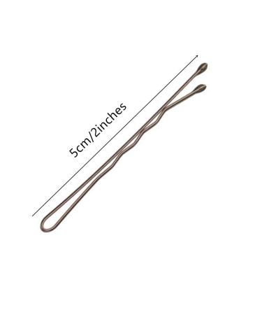TOKERD 300 Pieces Brown Hairpins with Storage Box - Essential Bobby Pins for Girls & Women | Perfect Hair Accessories for Every Style - Buy Online on GoSupps.com