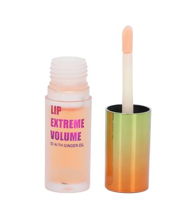 2PCS Day & Night Lip Plumping Oil Set - Moisturizing Ginger + Mint Lip Serum & Gloss for Fuller Lips - Buy Online on GoSupps.com