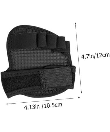 FRCOLOR Five Finger Half Socks for Women | Cotton Seamless Forefoot Pads for High Heels | Dressy Toe Covers | Comfortable Eversion Sbr - Black - Buy Online on GoSupps.com