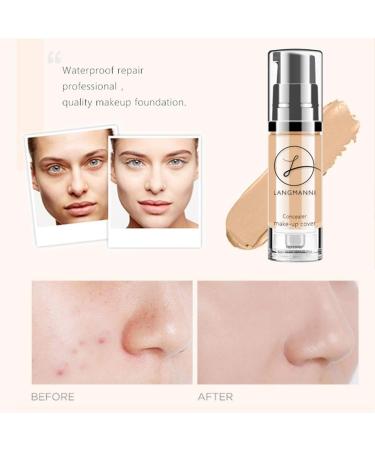 Kybbe Waterproof Long Lasting Liquid Foundation Lightening Skin Color Covering Dark Circles Bags Brands Pimples Wrinkles Cream Concealer - Buy Online on GoSupps.com