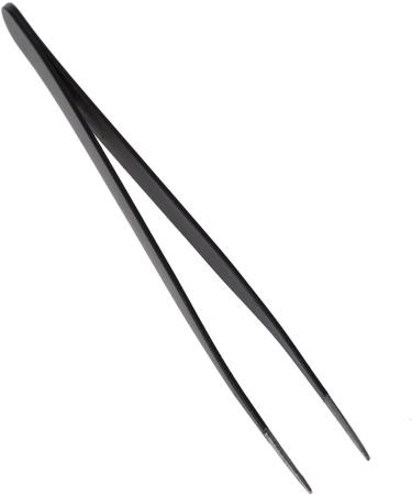 Bstepompre Black Metal Straight Sharp Tip Tweezer - Buy Online on GoSupps.com