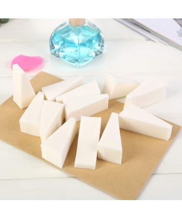 40PCS Nail Art Sponge Latex Foam Wedge Makeup Puff Wedges - Buy Online on GoSupps.com