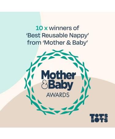 TotsBots Bamboozle Stretch Cloth Nappy Size 1 - Moss | Reusable Washable Nappy for Newborns (2-8kg) - Buy Online on GoSupps.com