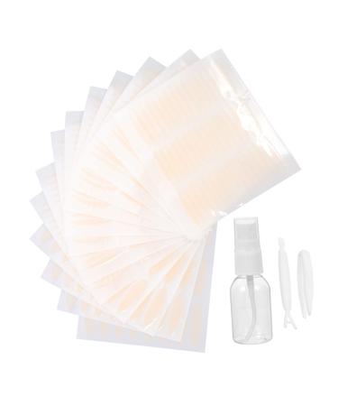 FOMIYES 9 Sets Double Eyelid Sticker Lace Net Eyelid Strips Makeup Invisible Eyelid Tapes Invisible Tape Lash Remover Makeup Tape Adhesive Eyelid Mesh Tape Eyelid Lift Tape Hooded Supplies
