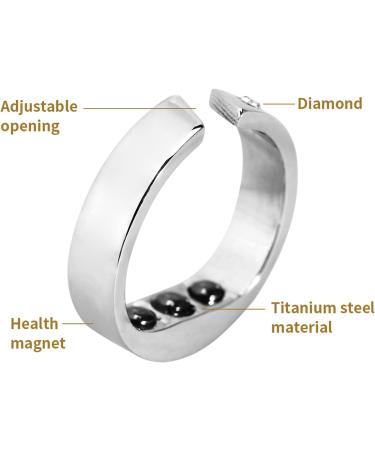Sleep Connection Anti-Snore Ring - Adjustable Acupressure Sleeping Aid Tool for Insomnia Relief and Improved Breathing - Unisex (L) - Buy Online on GoSupps.com