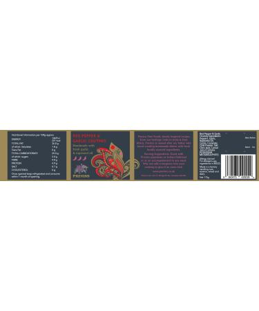 Previns Red Pepper and Garlic Chutney 175 g - Buy Online on GoSupps.com