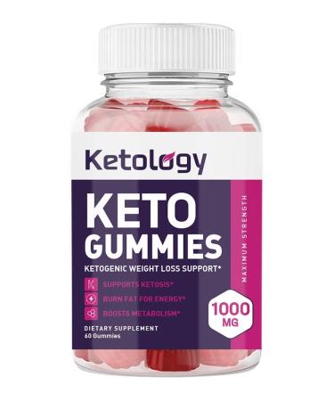 nutradash Ketology Keto Gummies - Ketology Keto ACV Gummies (60 Gummies - 1 Month Supply)