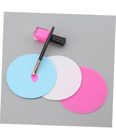 Hemobllo Palettes de Nail Art en Silicone 6 Pi ces Palette de M lange de Vernis Ongles Solide pour Proth sistes Ongulaires et D butants Usage Salon Manucure Couleur Al atoire - Buy Online on GoSupps.com