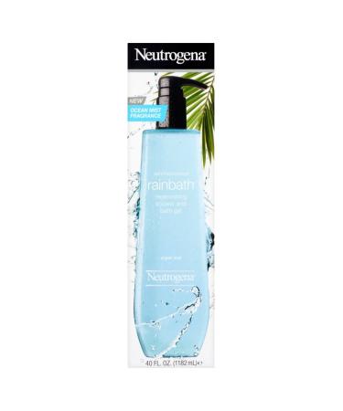 Neutrogena Rainbath Replenishing Shower and Bath Gel  Ocean Mist  40 fl.oz. Ocean Mist 40 Fl Oz (Pack of 1)