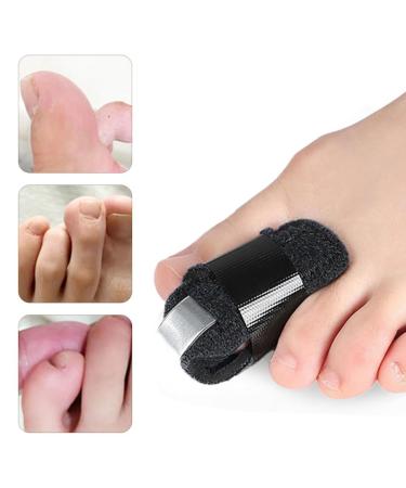 Adjustable U-Shaped Toe Support for Hammer Toe & Broken Toes - Bast Tour Toe Rails Finger Splint for Curved & Claw Toes - International Shipping Available - Buy Online on GoSupps.com