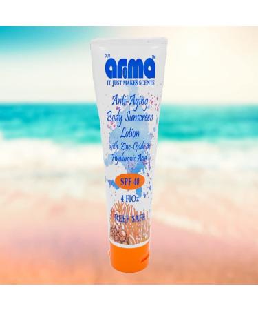 Anti-Aging Body Sunscreen with Zinc Oxide- 4 Fluid Ounce