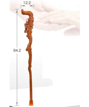 Elderly Crutches Walkers Environmentally Friendly Wooden Materials Ergonomic Handles Suitable for People with Leg Inconvenience Hiking Etc. Interesting - Buy Online on GoSupps.com