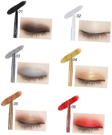 SOESFOUFU 12 Pcs Eyeshadow Pen Eyeliner Women Cosmetic Pen Waterproof Eye Shadow Pen - Buy Online on GoSupps.com