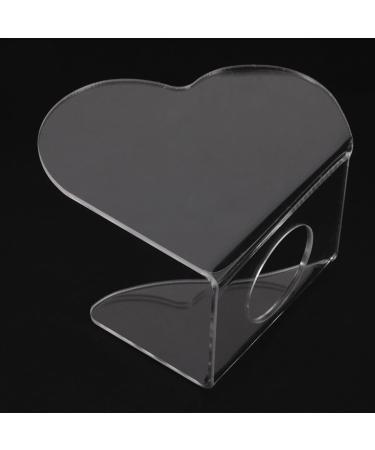  VALICLUD VALICLUD Acrylic Nail Art Palette Heart-Shaped Makeup Mixing Plate Polish Mixing Tray - Buy Online on GoSupps.com