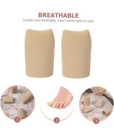 KALLORY 8 Pcs Silicone Toe Sleeves Toe Protector Anti-wear Covers - 2.5x4cm - Nylon Covers Included - Buy Online on GoSupps.com