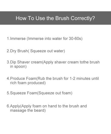 Premium Beard Brush for Men - 3 Styles | Black Handle & White Bristles | Ultimate Beard Care Solution - Buy Online on GoSupps.com