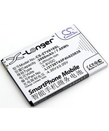 2000mAh Replacement Battery Compatible with Orange Li3720T43P4h825839 Reyo