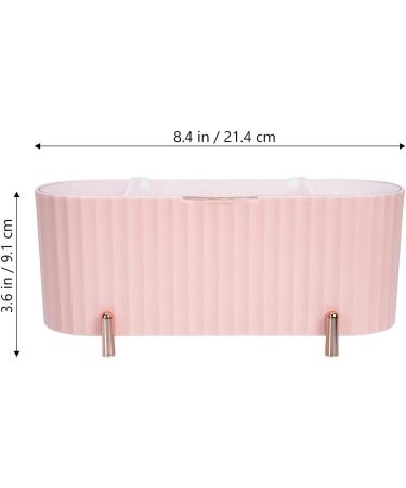 Zerodeko Cosmetic Storage Box | Cotton Swab & Nail Pad Organizer | Desk Container with Lid | Jewelry Box & Cotton Pad Holder - Buy Online on GoSupps.com
