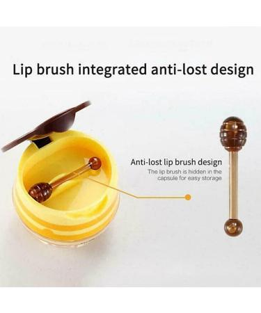 dijiusidy Honey Lip Balm Propolis Moisturizing Lip Mask Nourishing Smooth Women Unisex Moisturizer Lightweight Lip Gloss Makeup - Buy Online on GoSupps.com
