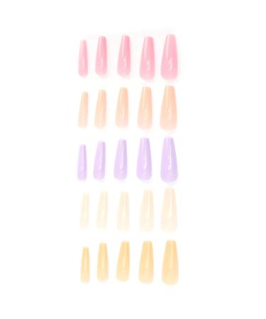 Colorful ABS Fake Nail Tips - Easy to Trim for Home Use | International Shipping - Buy Online on GoSupps.com