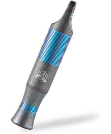 WeKnife Titanium Emergency Whistle with Paracord - Loud Blast for Safety in Kayaking, Boating, Camping & Hunting - Coyote Blue - Buy Online on GoSupps.com