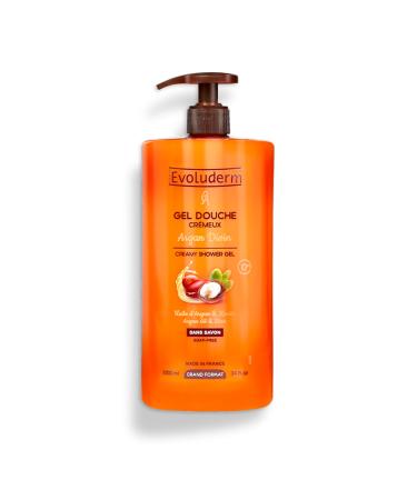 Evoluderm Argan Oil & Shea Butter Creamy Shower Gel 1L