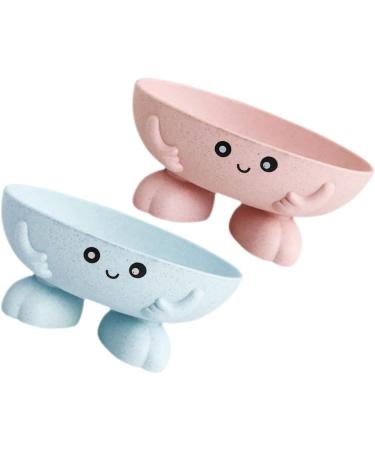 Ciieeo 8 Pcs Soap Dish Bathroom Soap Dish Soap Holder Self Draining Soap Dish Soap Container Soap Dish with Drain Soap Dishes for Soap Kid Soap Soap Liquid Bath Soap - Buy Online on GoSupps.com