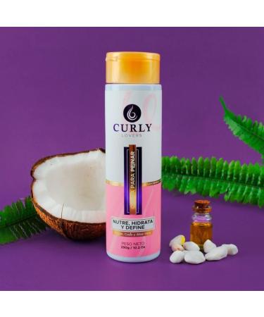 Creama para peinar y Gel natural (2 Pack) para cabello delgado curly crema para peinar y curly lovers gel natural curly lovers hair products curly lovers hair products productos colombianos Kit Duo - Buy Online on GoSupps.com