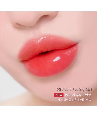 Korea Lip Balm #06 Apple Peeling Doll - Sparkle Cute Colored Lip Cream Glossy Moisture Lip Balm- 4g/ 1.13 ounces - Buy Online on GoSupps.com